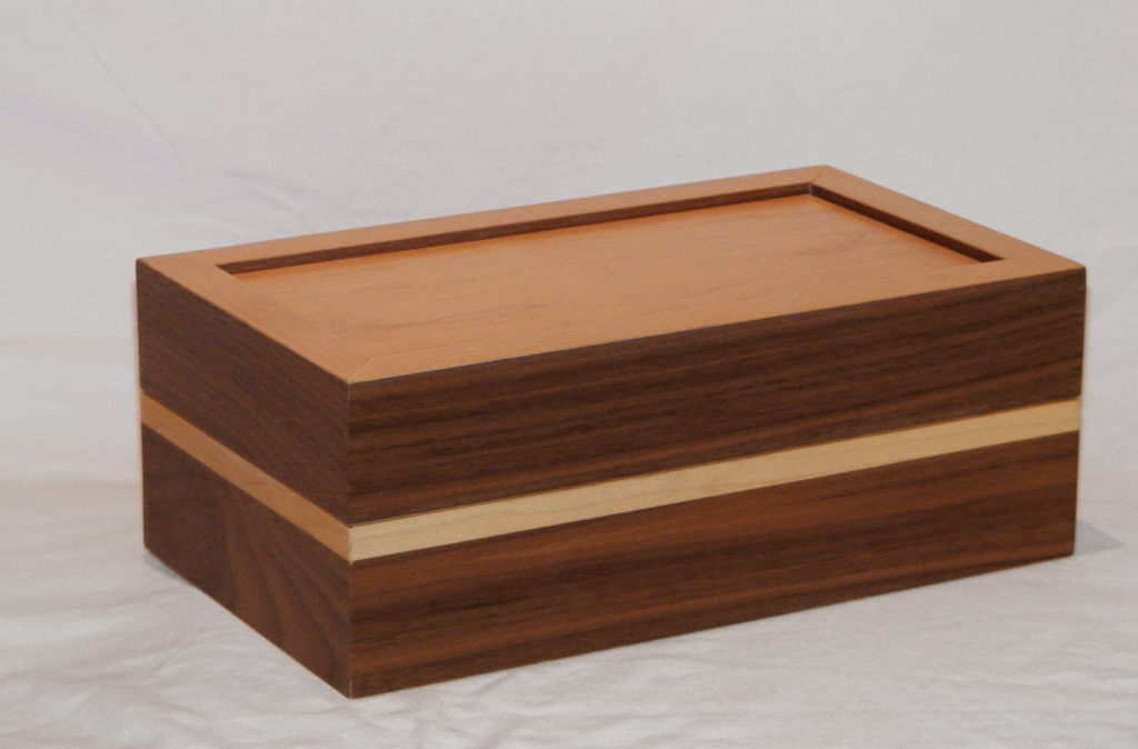 Walnut and Maple Jewelry Box